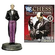 Batman Alfred Pennyworth Pawn Chess Piece with Magazine